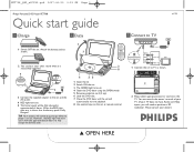 Philips PET708 Quick start guide