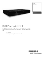 Philips DVP3570 Leaflet