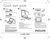 Philips PET824 Quick start guide