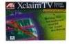 Get ATI TV USB Edition - XCLAIM - TV Tuner PDF manuals and user guides