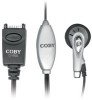Get Coby CVM28 - Hands-Free Earphone w/ Microphone PDF manuals and user guides
