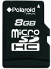 Get Polaroid P-SDU8GB4-FS/POL - Micro SD 8 GB Class 4 Card PDF manuals and user guides