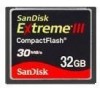 Get SanDisk SDCFX3-032G-A31 - Extreme III Flash Memory Card PDF manuals and user guides