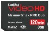 Get SanDisk SDMSPDHV-008G-A15 - 8GB Video HD MSPD Memory Card PDF manuals and user guides