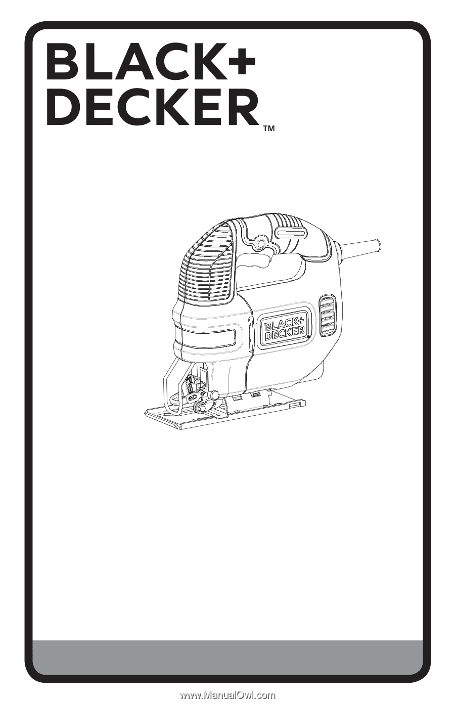 User manual Black & Decker BXJB1000E (English - 60 pages)