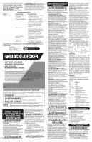 User manual Black & Decker IR2060 (English - 36 pages)