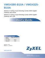zyxel firmware upgrade vmg4325 router