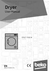 Beko DTGCT7000 Owners Manual