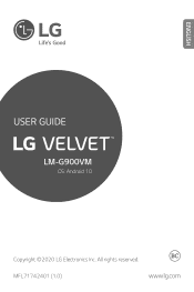 LG LMG900VMYAVRZAY Owners Manual