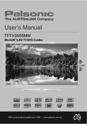 Palsonic tftv3955mw Owners Manual