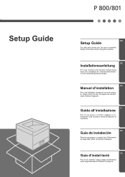 Ricoh P 800 Setup Guide