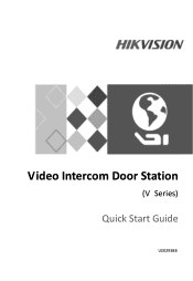 Hikvision DS-KV8102-IM Quick Start Guide