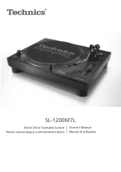 Panasonic SL-1200ML7 Owners Manual