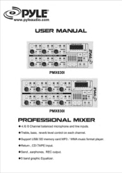 Pyle PMX630I PMX630I Manual 1