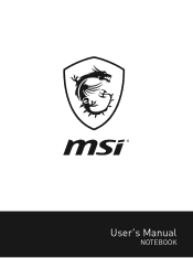 MSI GS66 Stealth User Manual