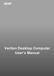 Acer Veriton M6690G User Manual