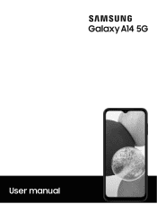 Samsung Galaxy A14 5G US Cellular User Manual