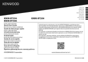 Kenwood KMM-BT206 Quick Start Guide