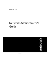 Autodesk 22906-010000-9325 Network Guide