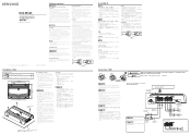 Kenwood KAC-M626 User Manual