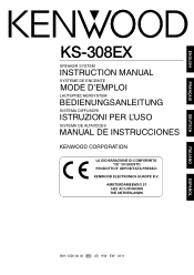 Kenwood KS-308EX User Manual