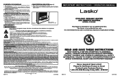 Lasko CC24842 User Manual