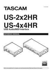 TASCAM US-4x4HR Reference Manual