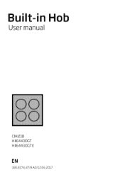 Beko HII64430GT User Manual