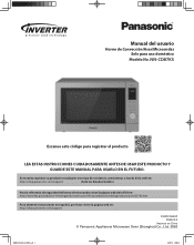 Panasonic NN-CD87KS Operating Manual - Spanish