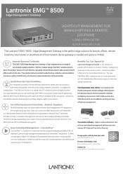 Lantronix EMG 8500 EMG 8500 Product Brief A4