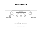 Marantz PM6007 Quick Start Guide in Spanish