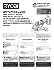 Ryobi PBLAG01K1 Operation Manual