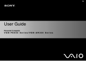 Sony VGN-FE880E User Guide