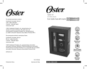 Oster Soft Grip Wine Opener Kit Instruction Manual