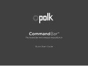 Polk Audio Command Bar User Guide 1