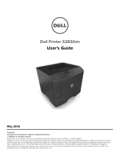 Dell S2830dn Smart Printer User Guide