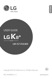 LG X210ULMA Owners Manual