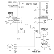 Frigidaire FRA106HT2 Wiring Diagram (All Languages)