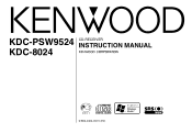 Kenwood KDC-PSW9524 User Manual