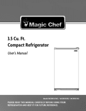 Magic Chef MCBR350W2 User Manual
