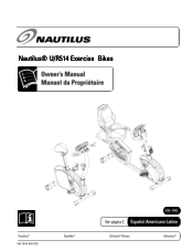 Nautilus U514 Owners Manual
