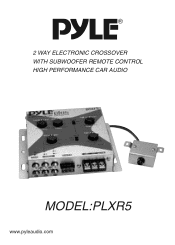 Pyle PLXR5 PLXR5 Manual 1