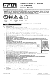 Sealey CH2013 Instruction Manual