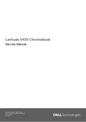 Dell Latitude 5430 Chromebook Service Manual