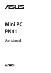 Asus Mini PC PN41Barebone PN41 users manual English