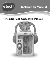 Vtech Kiddie Cat Cassette Player User Manual
