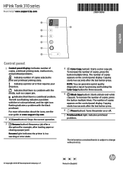 HP Ink Tank 310 Reference Guide