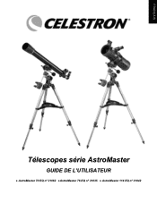 Celestron AstroMaster 70EQ Telescope AstroMaster  70EQ, 76EQ and 114 EQ Manual (French)