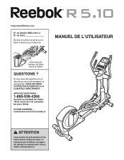 Reebok R 5.10 Elliptical Canadian French Manual