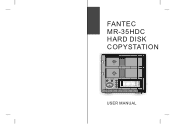 Fantec MR-35HDC Manual